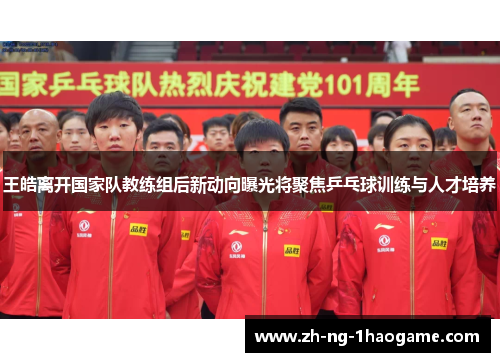 王皓离开国家队教练组后新动向曝光将聚焦乒乓球训练与人才培养